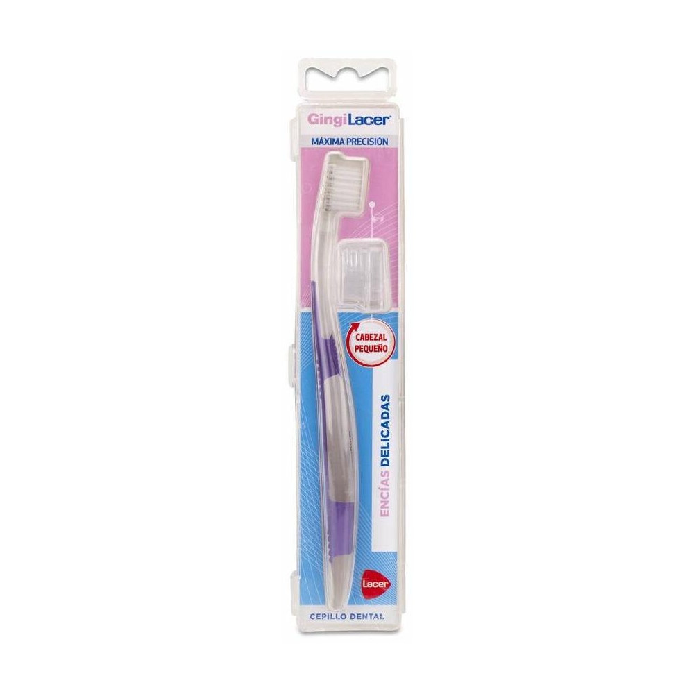 Lacer Gingilacer Cepillo Dental Encías Delicadas Cabezal Pequeño 1Ud