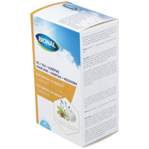 Bional Ajo+Muérdago+Espino Blanco+Vitamina E 80 Cápsulas