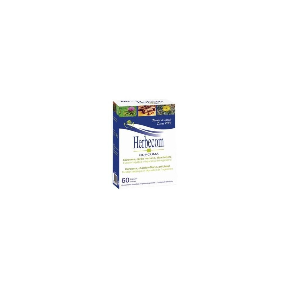 Herbecom Curcuma 60 Capsulas