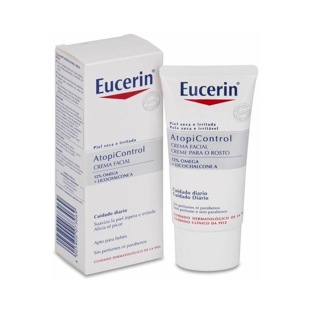 Eucerin Atopicontrol Crema Facial, 50 Ml