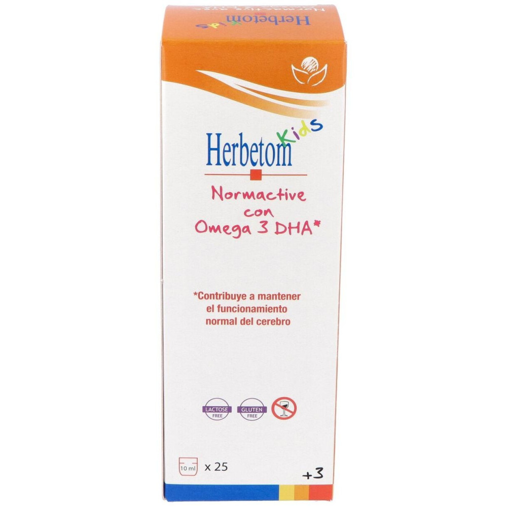 Herbetom Kids Normactive Con Omega 3Dha 250Ml.