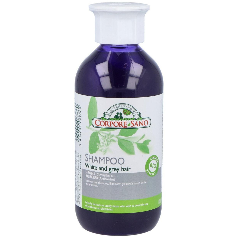 Corpore Sano Champú Henna Cabellos Blancos 300Ml