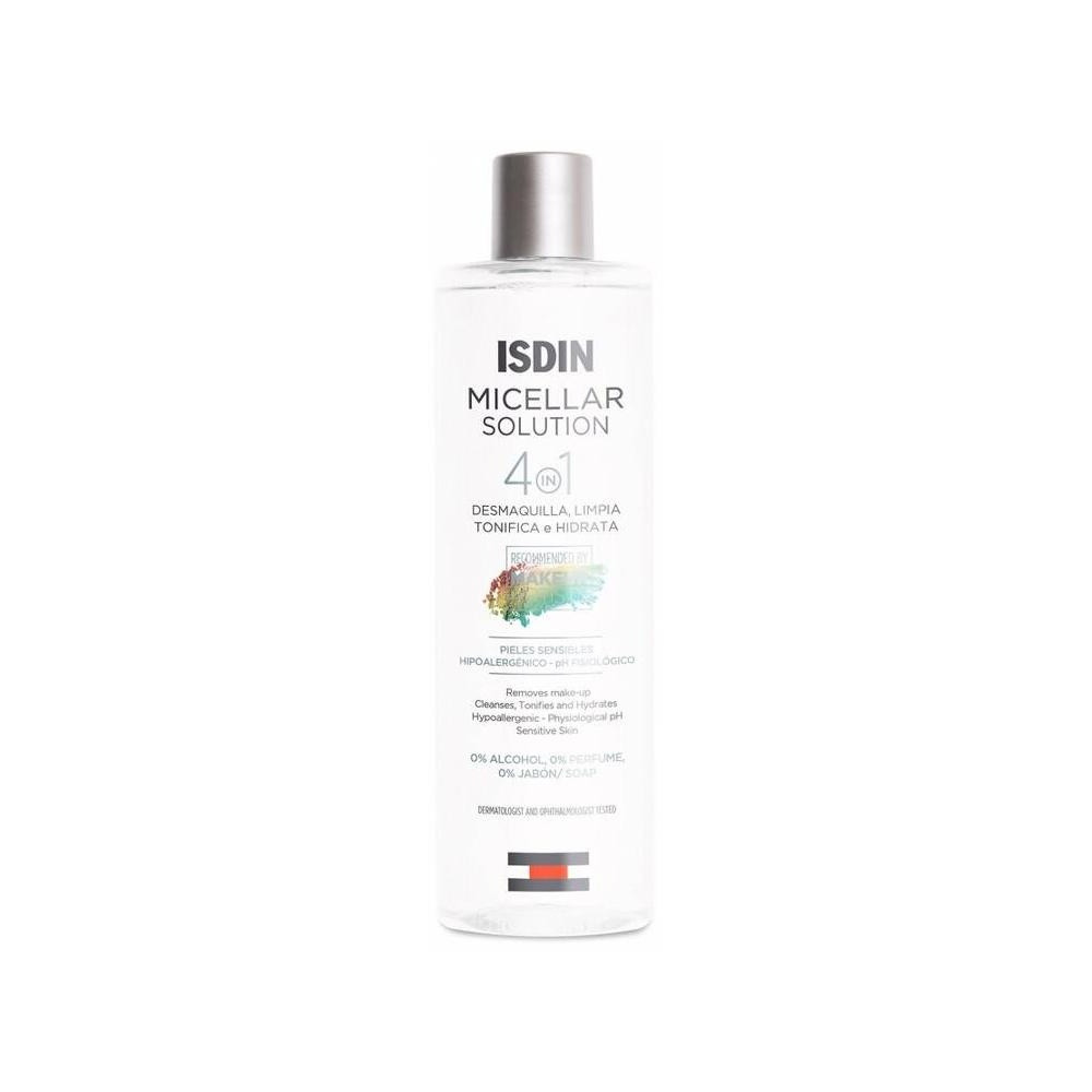Isdin Micellar Solution Limpieza Facial Hidratante, 500 Ml