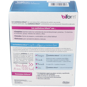 Biform Natillas Vainilla Sobres 6Uds