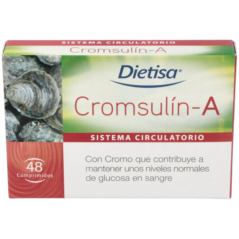 Dietisa Cromsulin Extracto Ostra 48Comp