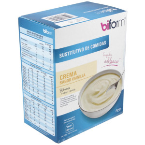 Biform Natillas Vainilla Sobres 6Uds
