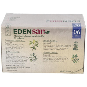 Edensan 06 Dia Filtro Infusiones 20Uds