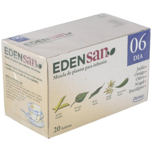 Edensan 06 Dia Filtro Infusiones 20Uds