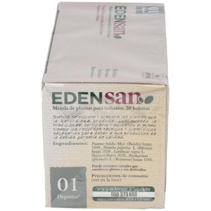 Edensan 01 Filtros Infusiones 20Uds