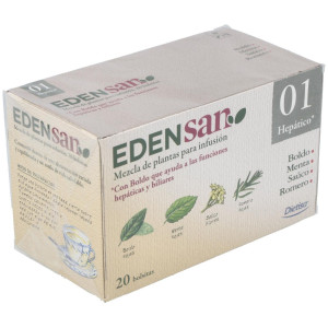 Edensan 01 Filtros Infusiones 20Uds