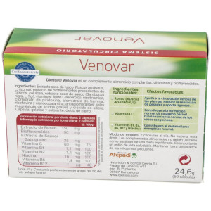 Dietkum Venovar Circulacion Piernas 60Cap.