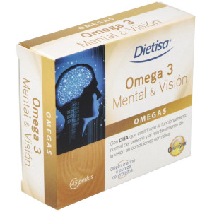 Dietisa Omega 3 Mental Y Visión 45 Perlas