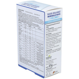 Hübner Basis Balance Minerales Puros 60Caps