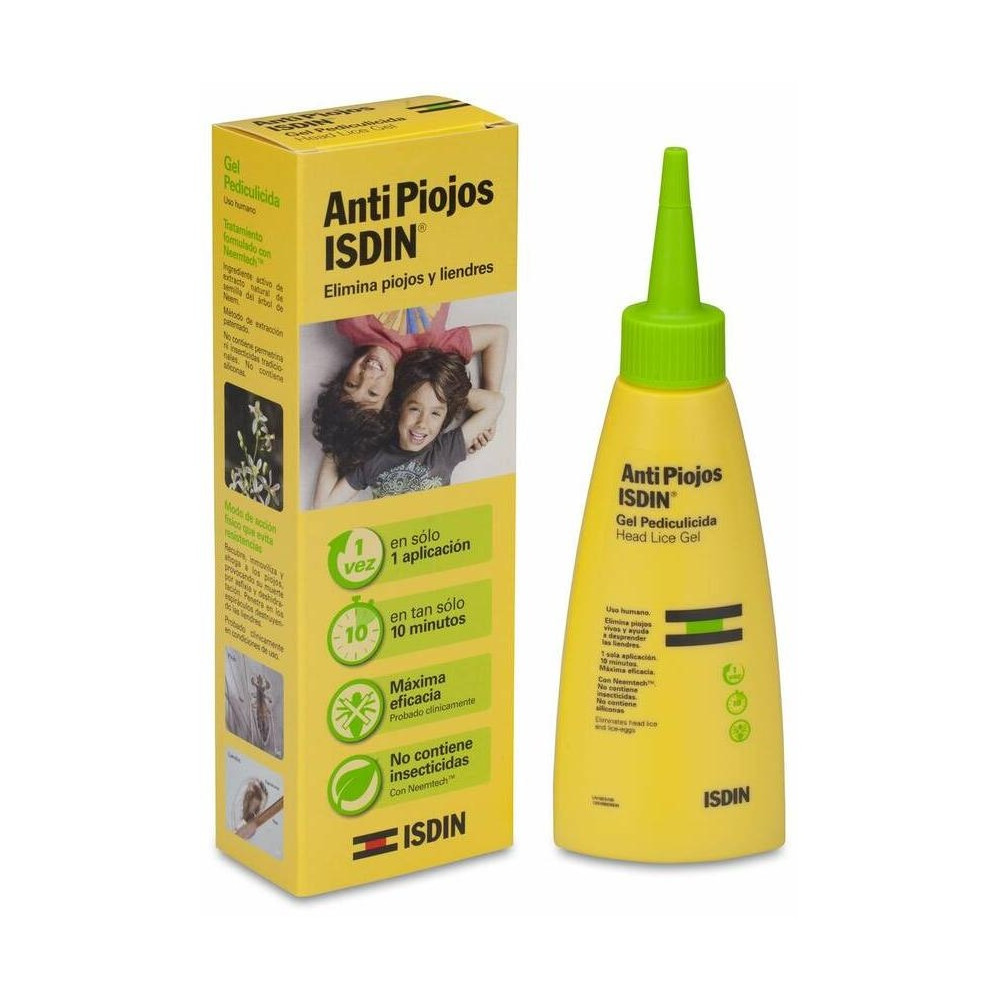Isdin Antipiojos Gel Pediculicida, 100 Ml