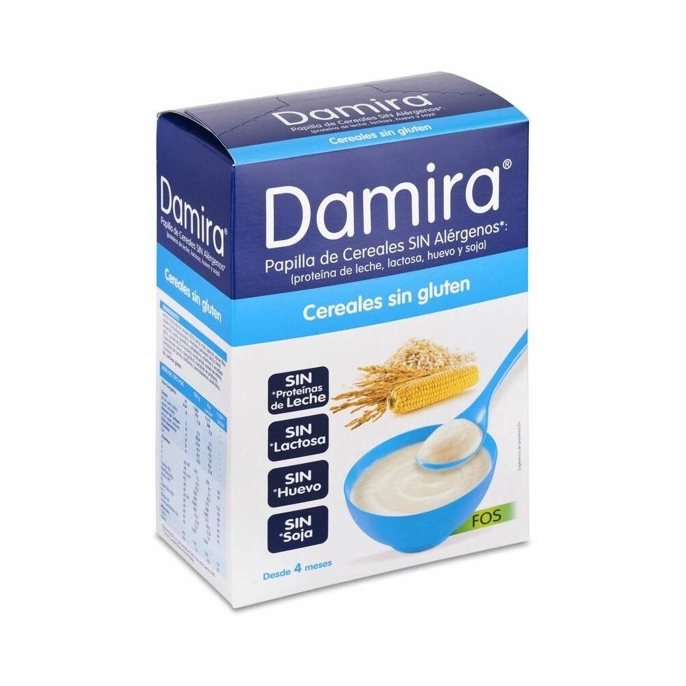 Damira Papilla Multicereales Sin Gluten, 600 G