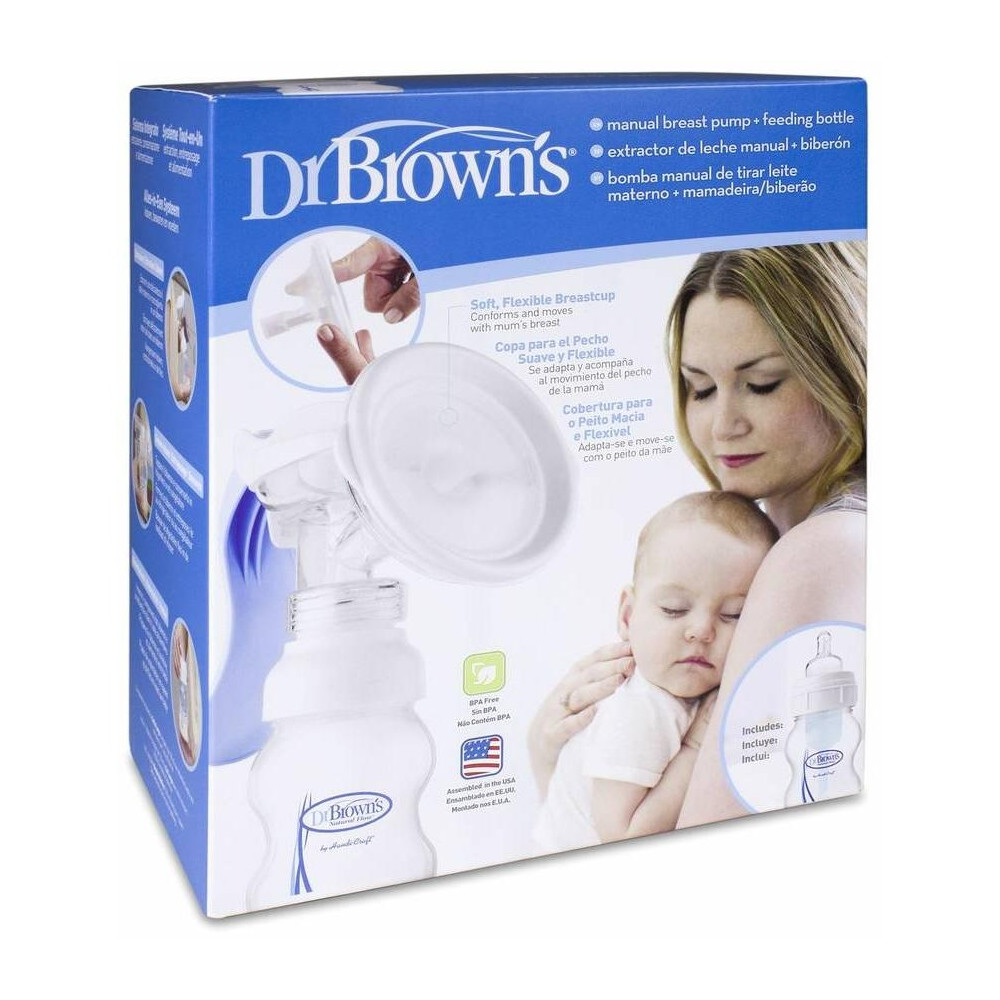 Dr Brawn'S Extractor De Leche Manual Y Biberon