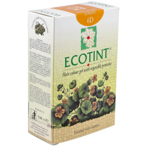 Ecotint Tinte Cabello 6D Rubio Oscuro Dorado 130Ml