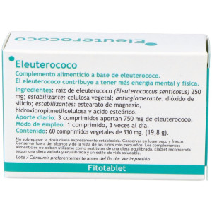Fitotablet Eleuterococo 60Comp.