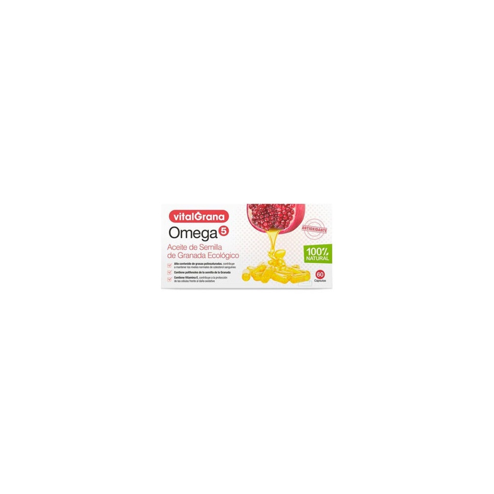 Omega 5 Vitalgrana Pharma 60 Capsulas.