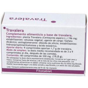 Fitotablet Travalera 60Comp.