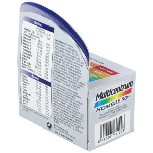 Multicentrum Hombre 50+, 30 Comprimidos