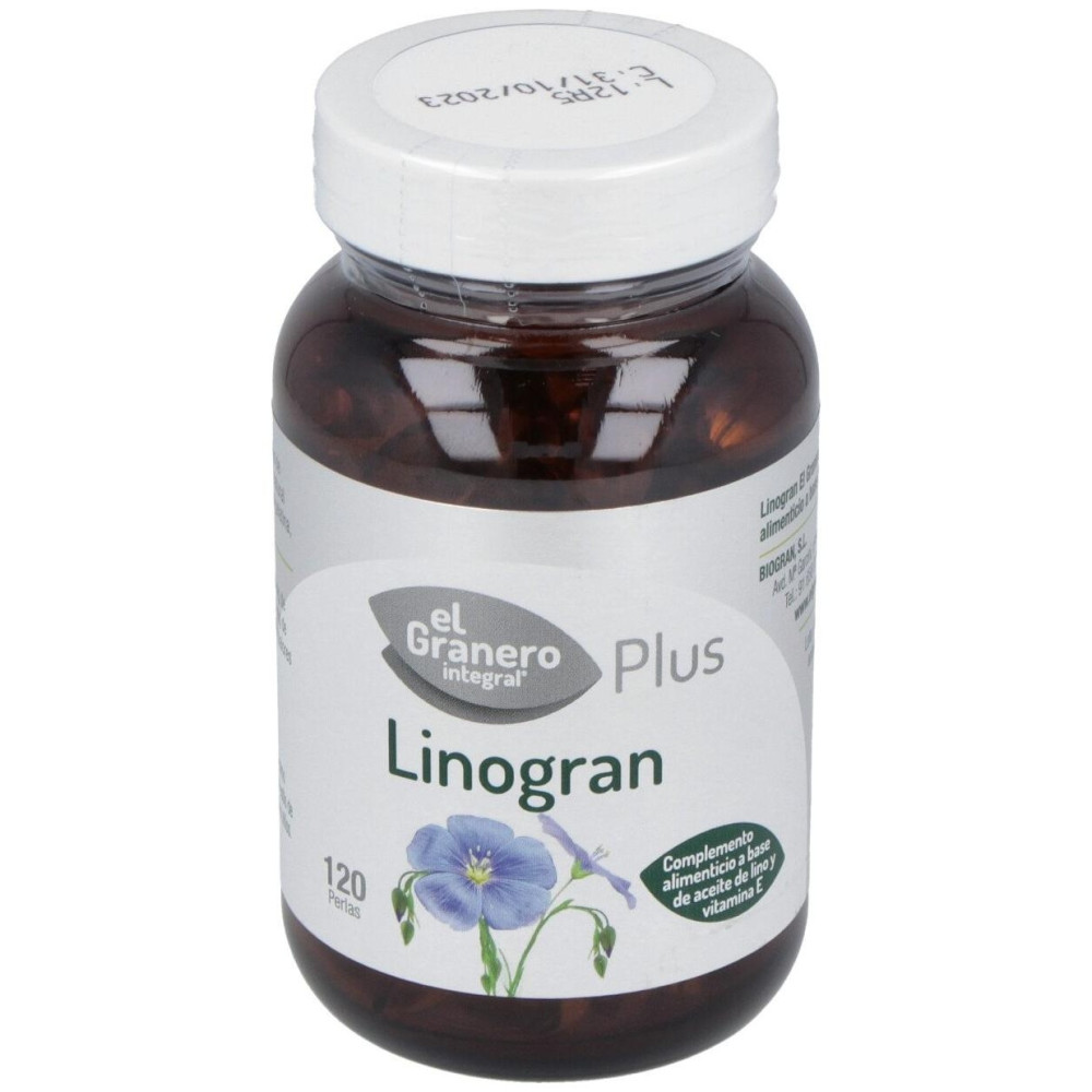 El Granero Integral Linogran Aceite De Lino 120 Perlas