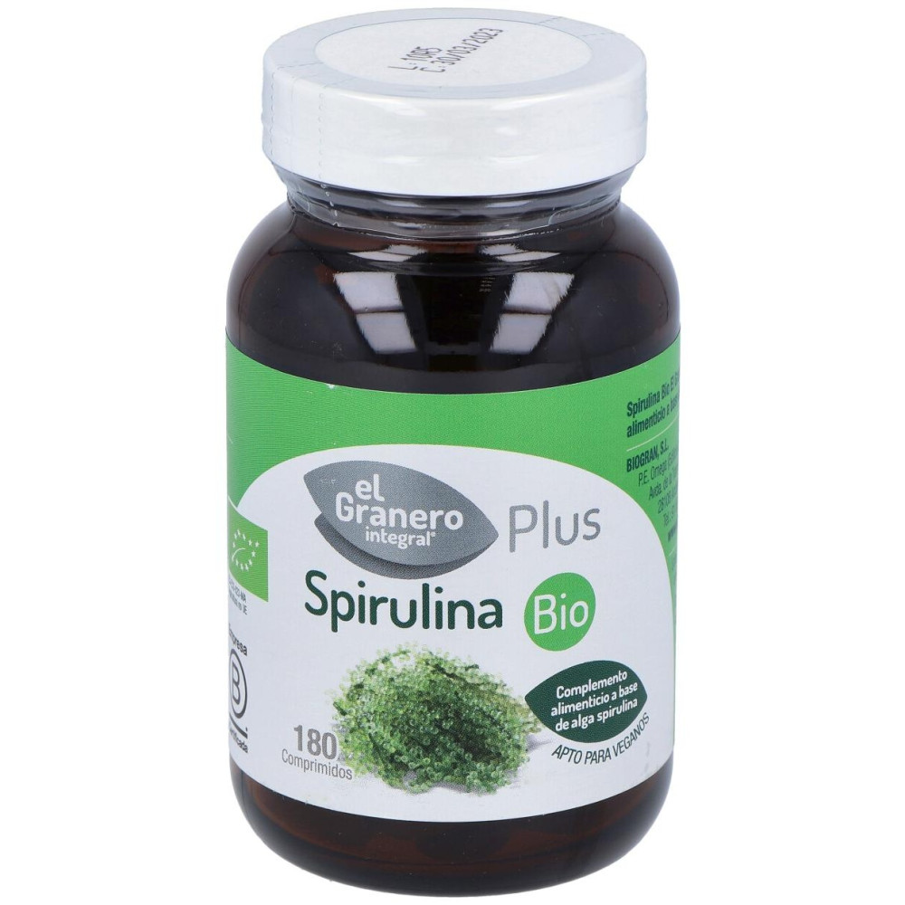 Granero Complemento Spirulina Bio 180 Comp
