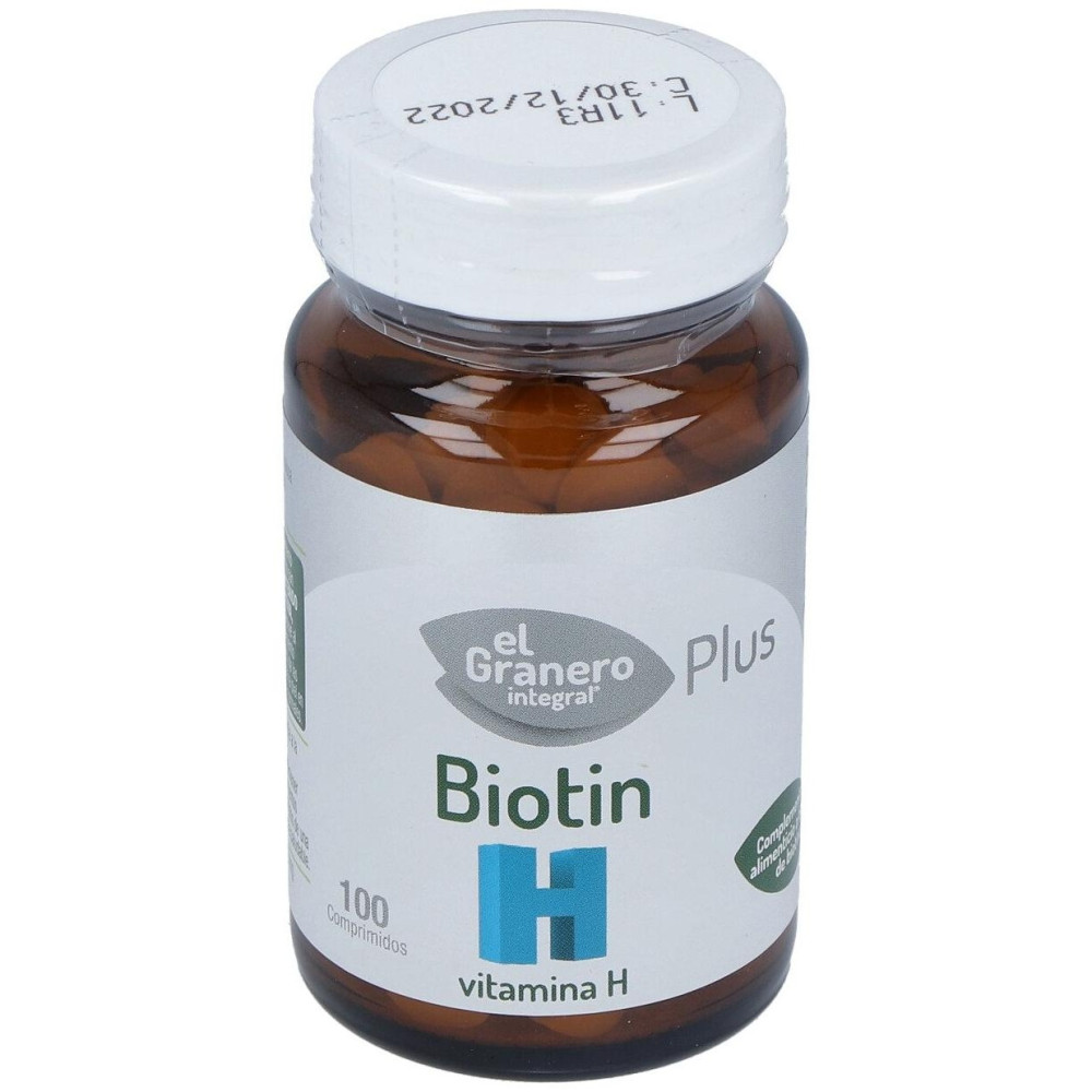 El Granero Biotin Vitamina H 100 Comp
