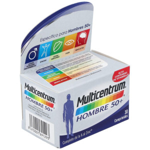 Multicentrum Hombre 50+, 30 Comprimidos