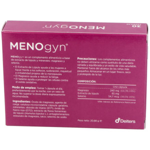 Menogyn 30 Cápsulas Deiters