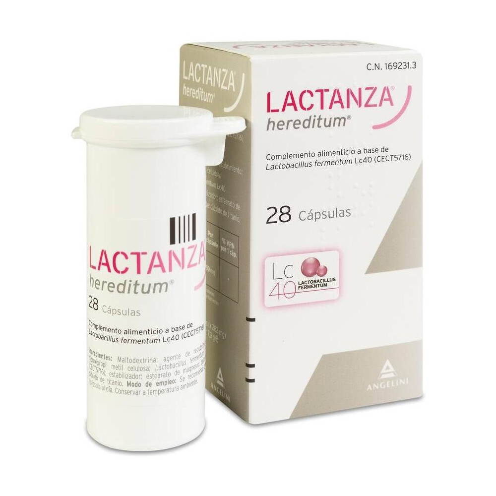 Lactanza Hereditum, 28 Cápsulas