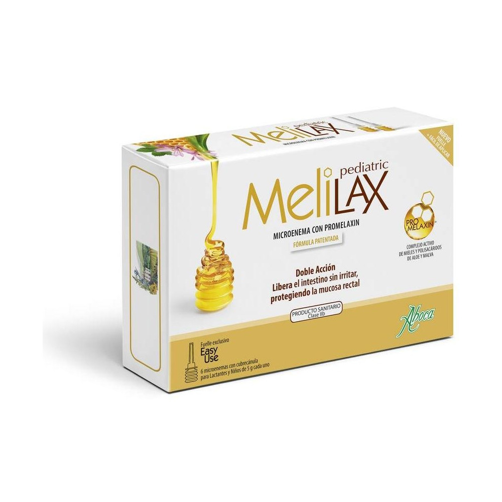 Aboca Melilax Pediatric Microenema 5 G, 6 Uds