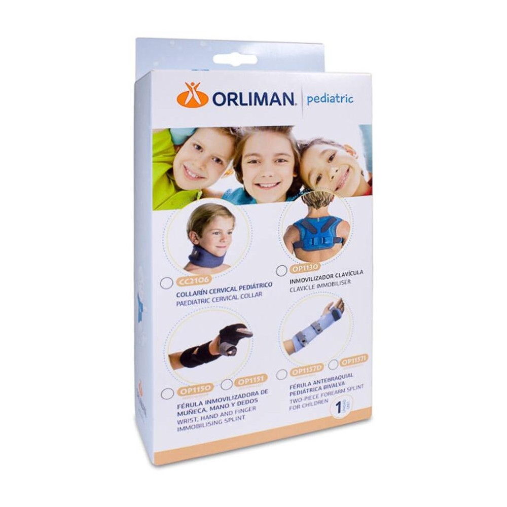Orliman Collarín Pediátrico Cc2106 Talla 1 23-28, 1 Unidad