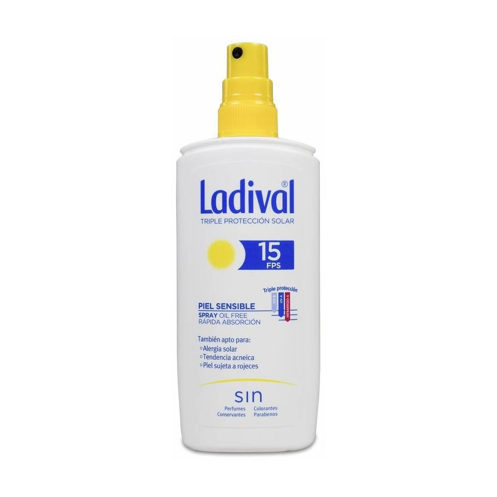 Ladival Spray Sensible Spf 15, 150 Ml