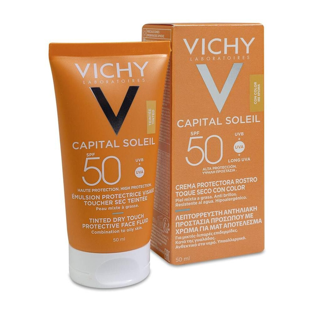 Idéal Soleil Bb Cream Spf50+ Toucher Sec, Solar Vichy Laboratoires - Perfumes Club