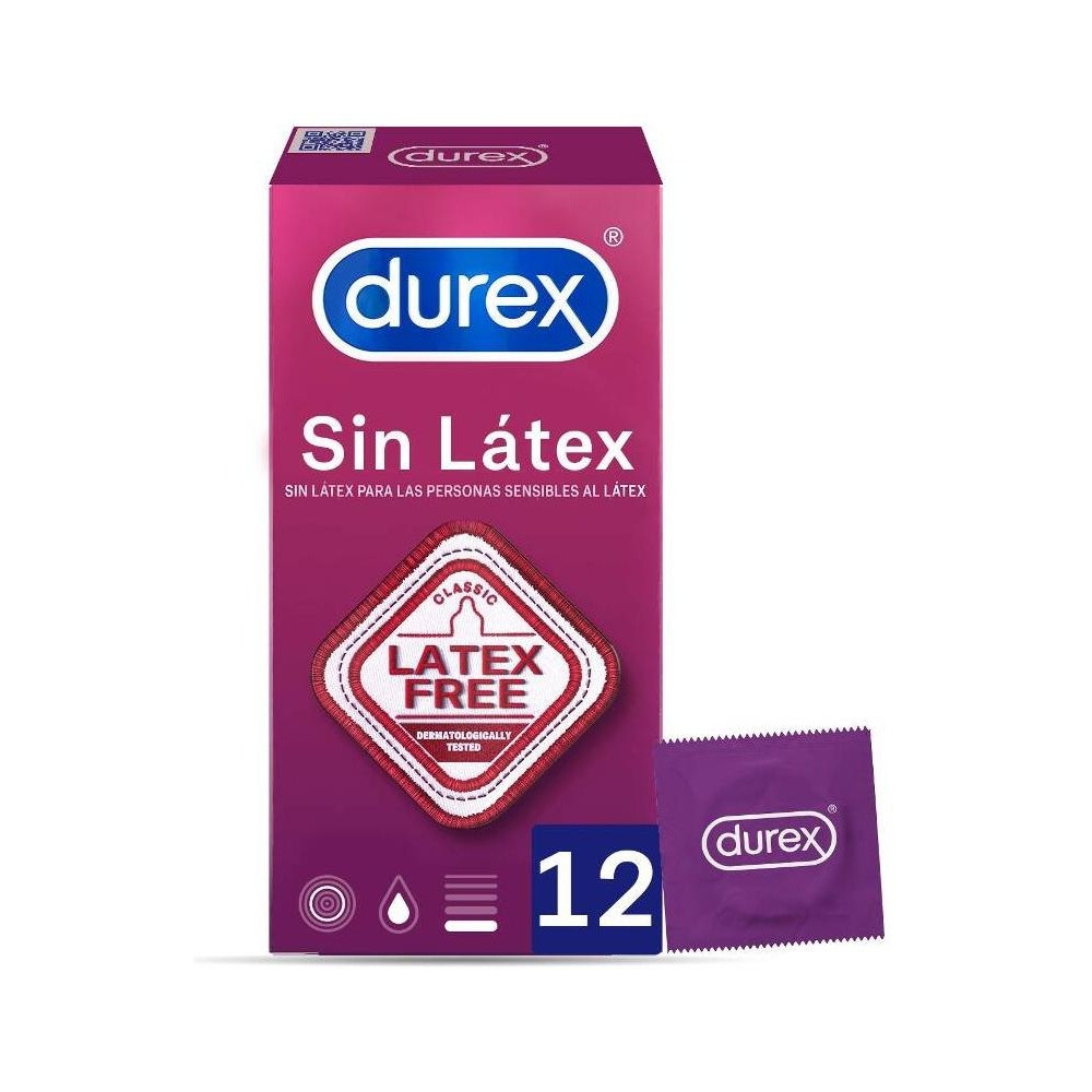 Durex Preservativos Sin Latex, 12 Uds