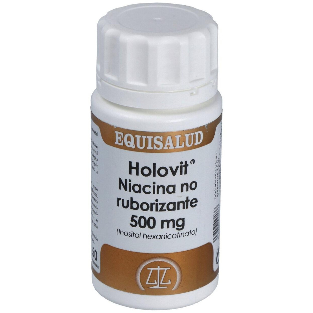 Holovit Niacina No Ruborizante 500Mg. 50Cap.