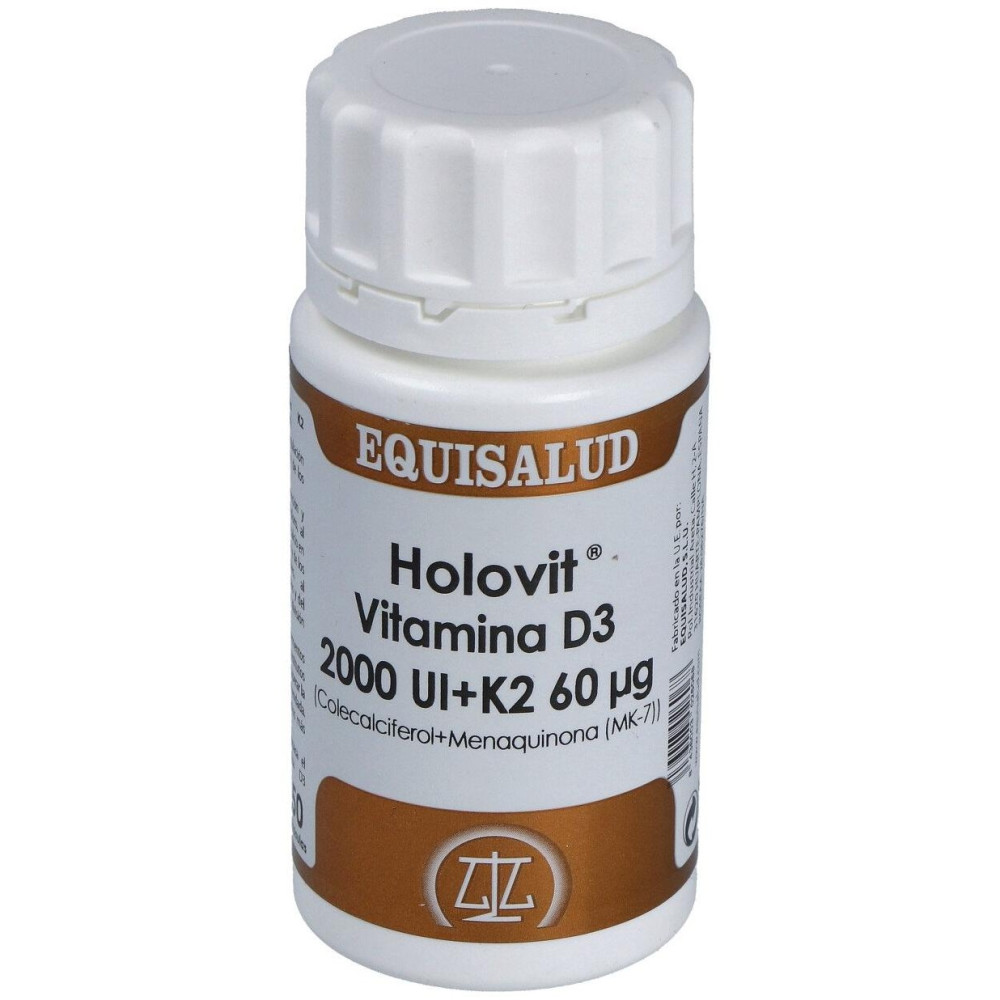 Holovit Vit. D3 2000Ui+K2 60Mcg+Menaquinona 50Cap.
