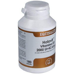 Holovit Vit. D3 2000Ui+K2 60Mcg+Menaquinona 180Cap