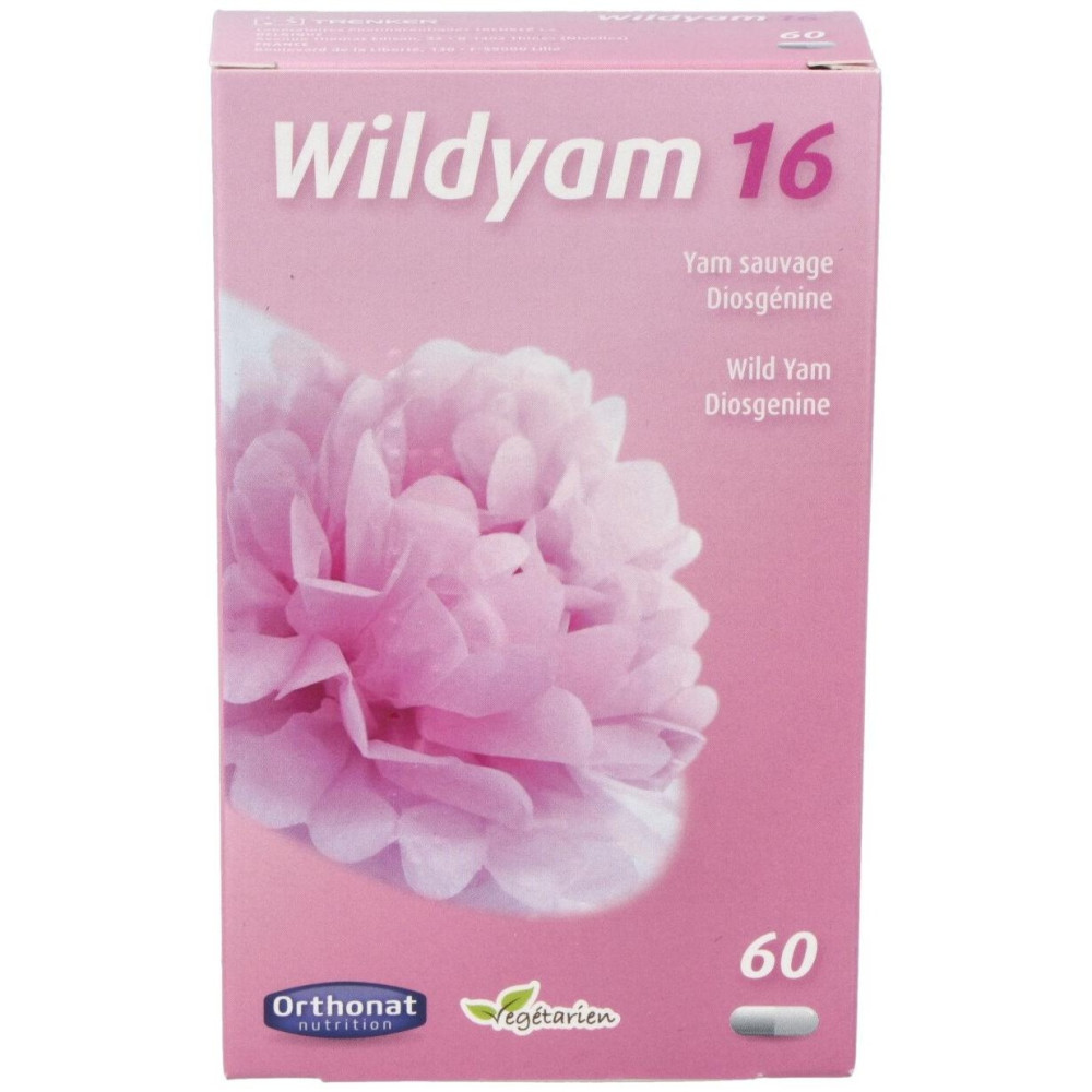 Wild Yam 16% 60Cap. Ortho-Nat