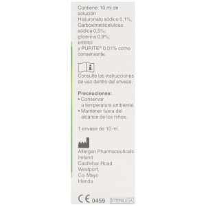 Optava Fusión Colirio Ojo Seco 10Ml
