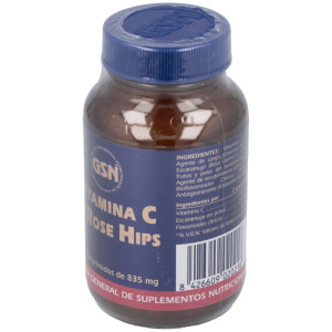 Vitamina C + Rose Hips 650Mg.Con Bioflav.Citr.100C