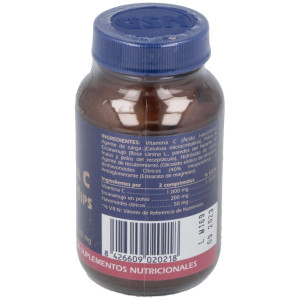 Vitamina C + Rose Hips 650Mg.Con Bioflav.Citr.100C