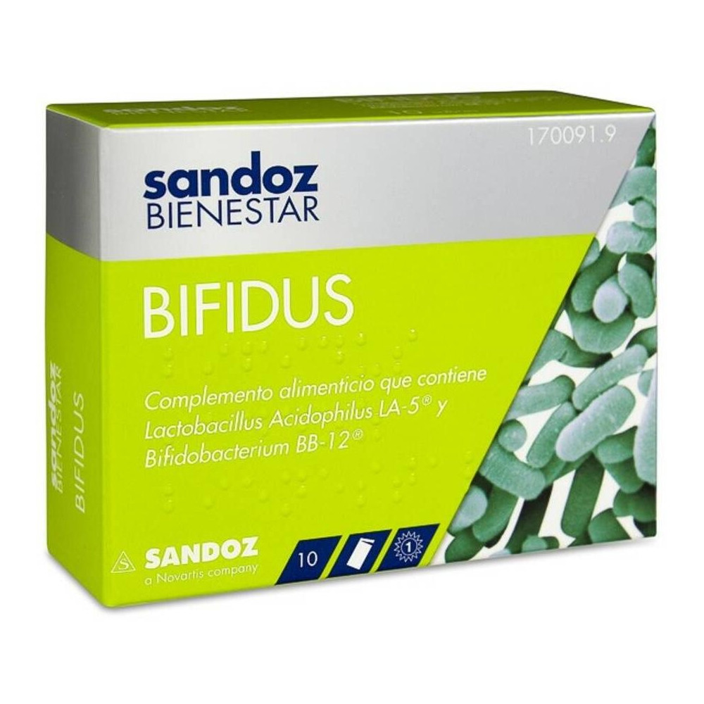 Sandoz Bienestar Bifidus 10 Sobres Monodosis