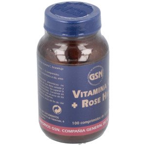 Vitamina C + Rose Hips 650Mg.Con Bioflav.Citr.100C