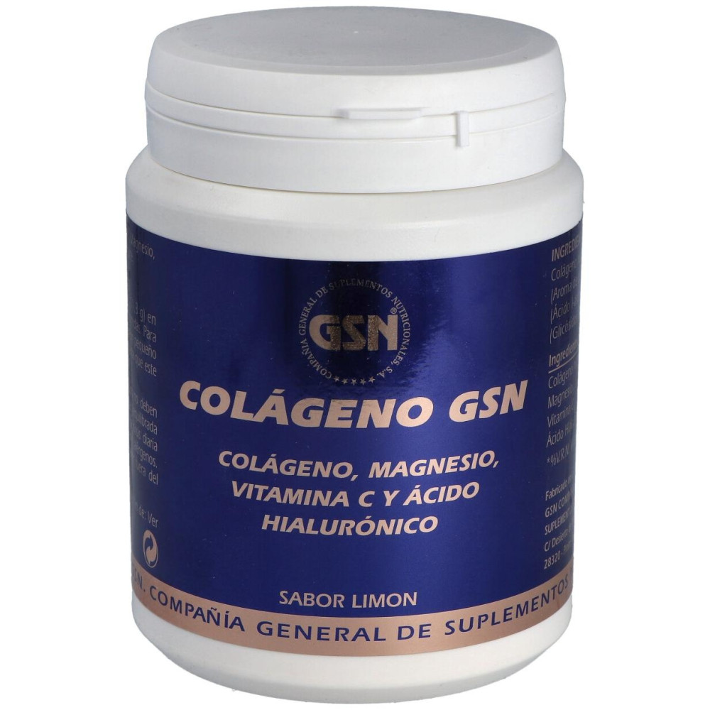 Colageno Gsn Con Acido Hialuronico Limon 340Gr.