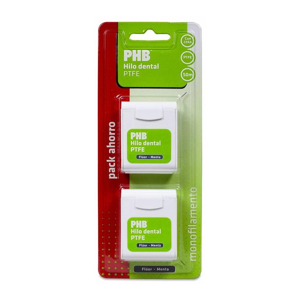 Duplo Phb Hilo Dental Flúor-Menta, 2 Uds