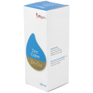 Zinc-Cobre (Zn-Cu) Oligoelementos 150Ml.