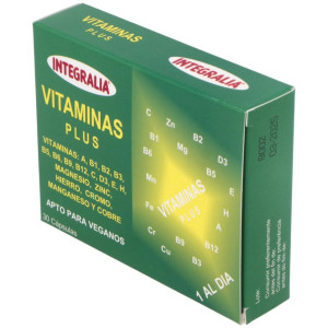 Integralia Vitaminas Plus 30Caps