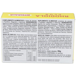 Integralia Rhodiola Plus 60 Capsulas
